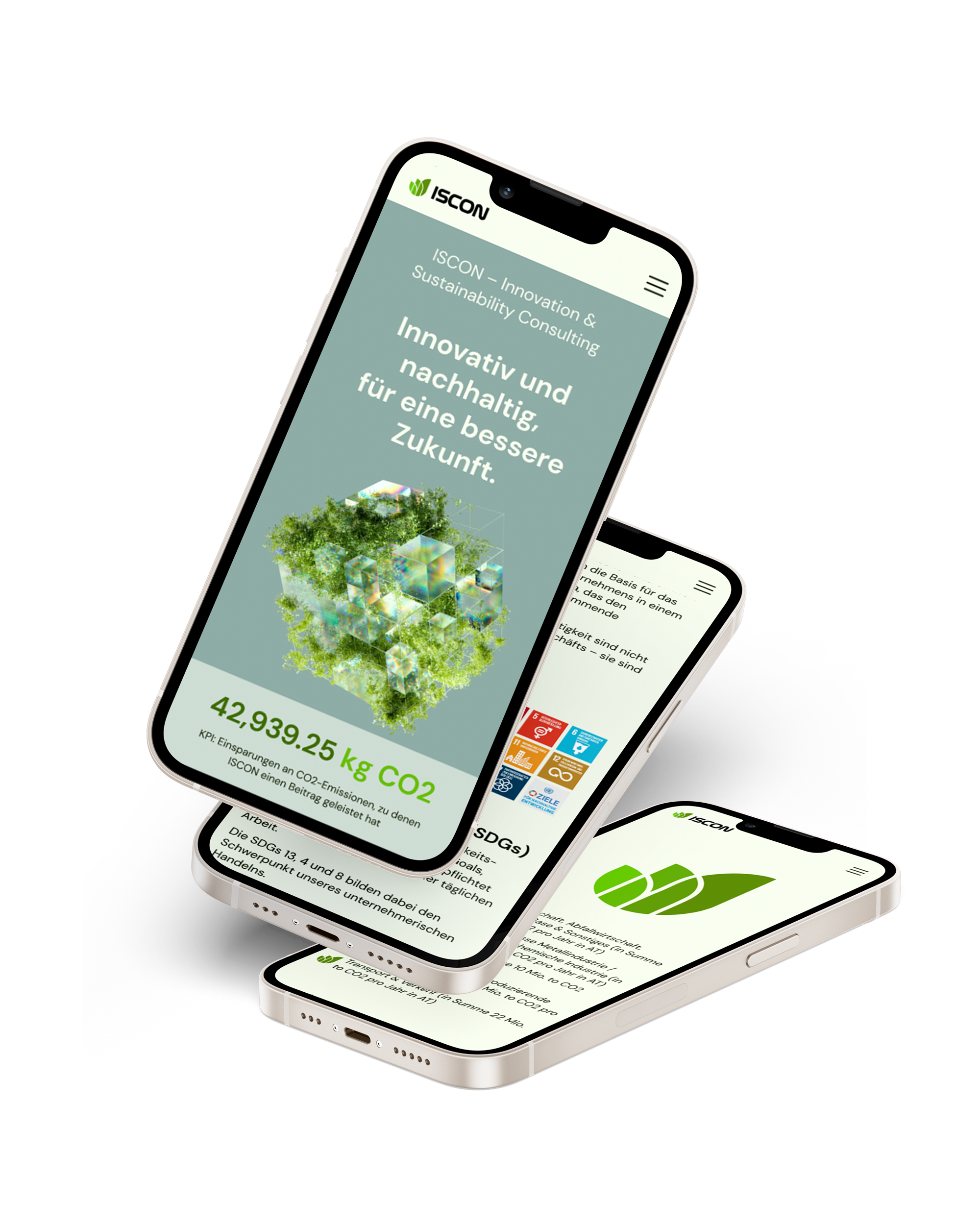 ISCON Mobile website